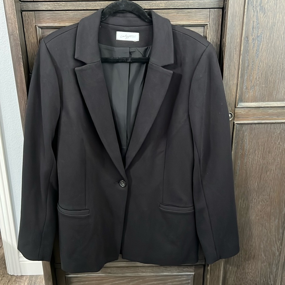 Black blazer